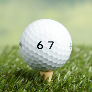 6 7 Six Seven Epic Lit Golfball
