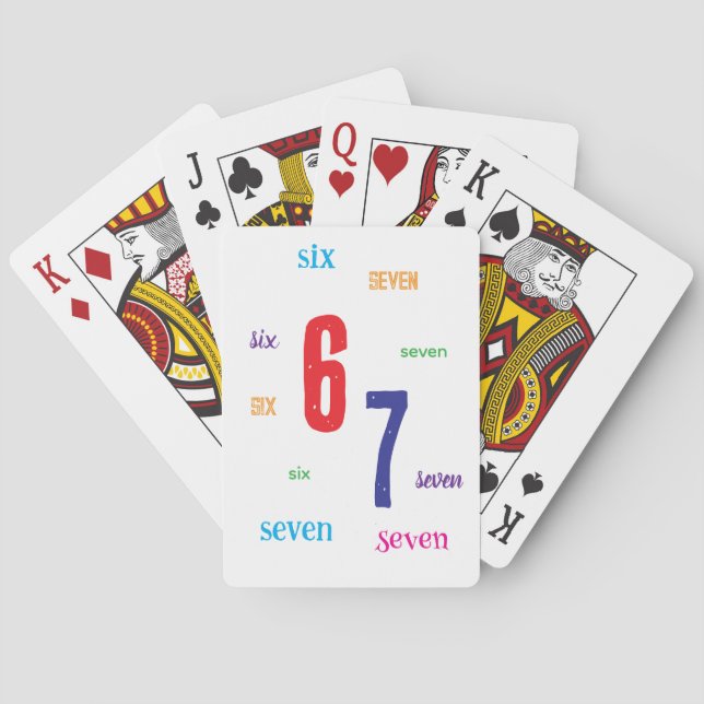 6 7  SPIELKARTEN (Rückseite)