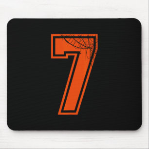 6 7 Spinnennetze — Sonnenliches Halloween-KostümT- Mousepad