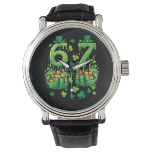 6 7 St. Patricks Day Armbanduhr