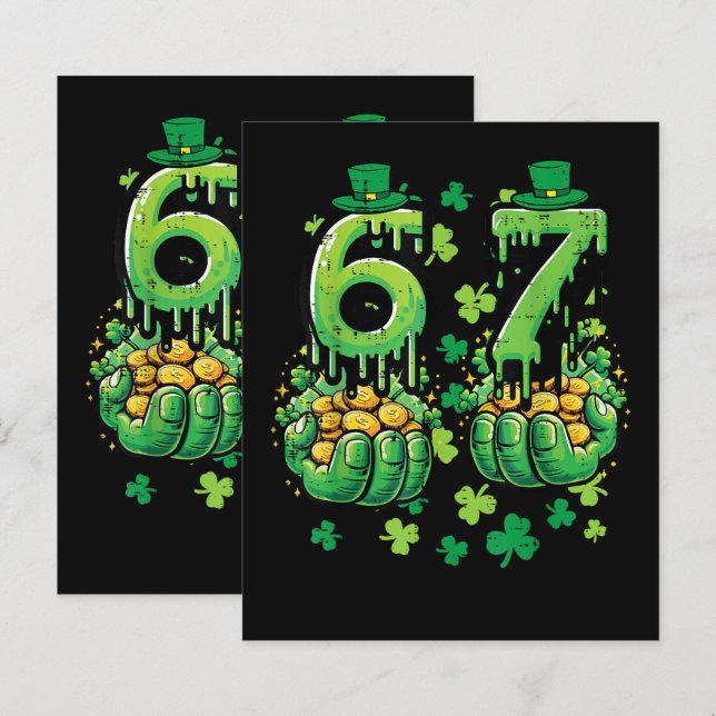 6 7 St Patricks Tag (Vorne/Hinten)