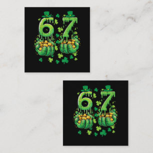 6 7 St Patricks Tag Begleitkarte