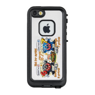 6’7” Vital für das Überleben Chemie-Elemente LifeProof FRÄ’ iPhone SE/5/5s Hülle