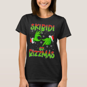 6 7 Weihnachten Skibidi Rizzmas 67 Meme Gen Alpha  T-Shirt
