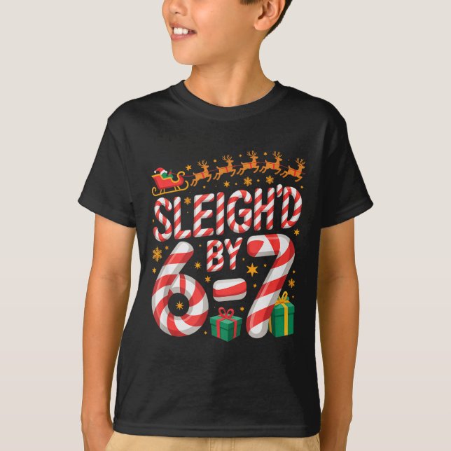 6-7 Weihnachts hässlicher Pullover Six Seven Xmas  (Vorderseite)