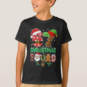 6-7 Weihnachtstrupp Lustig 67 Sechs Sieben Meme We T-Shirt