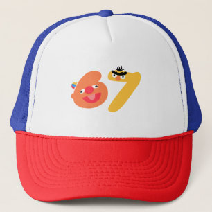 6-7 Zahlen-Muppets Truckerkappe