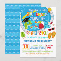 6. Abschluss Pool Party - Junge