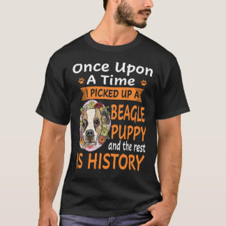 6 auf einmal Beagle Welpe T-Shirt