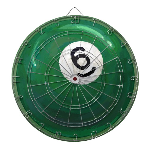 6 Ball Dartscheibe (vorne)