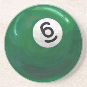 6 Ball Getränkeuntersetzer