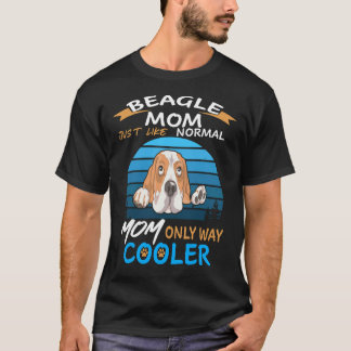 6 Beagle-Mutter-Kühler T-Shirt