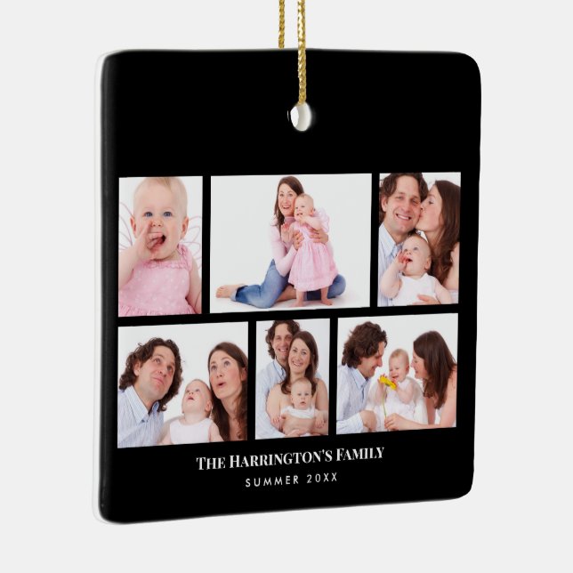 6 Bereiche Benutzerdefiniertes Foto Elegante Schwa Keramikornament (Rechts)