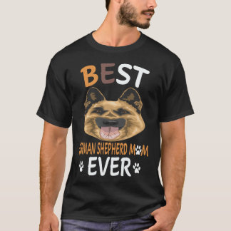 6 Beste Deutsche Schäferhund-Mama Aller Zeiten Deu T-Shirt