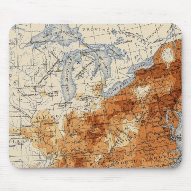 6 Bevölkerung 1830 Mousepad (Vorne)