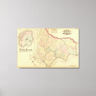 6 Bezirk 23 Leinwanddruck