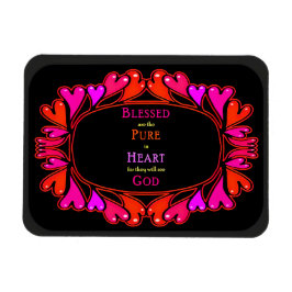 6. Breitengrad - Gesegnet reinen Herzens Magnet