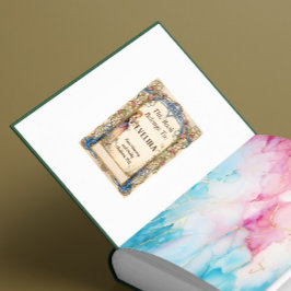 6 Buchzeichen - Märchenprinzessin Quadratischer Aufkleber