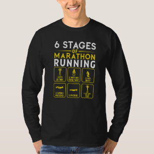 6 Bühnen Marathonlauf T-Shirt