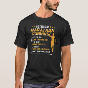 6 Bühnen Marathonläufer T-Shirt