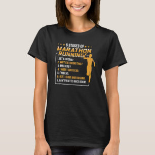 6 Bühnen Marathonläufer T-Shirt