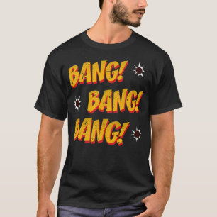 6 Cartoon bunt lesen Buch sprechen Springen zeigen T-Shirt