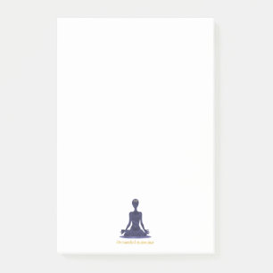 6. Chakra drittes Auge Ajna Bestätigung Post-it Klebezettel