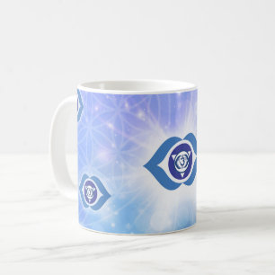 6. Chakra - Drittes Auge Chakra Kaffeetasse