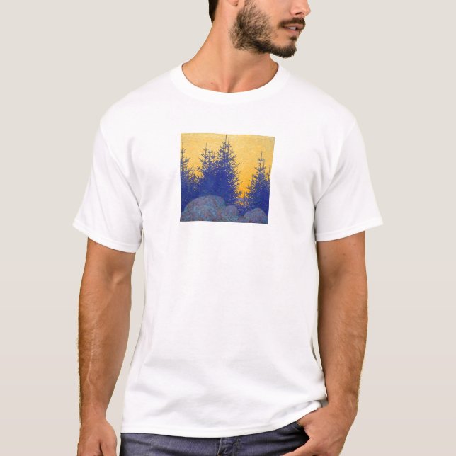 6" dekorative Landschaft T-Shirt (Vorderseite)