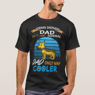 6 Deutscher Schäferhund Papa Genau wie normaler Pa T-Shirt