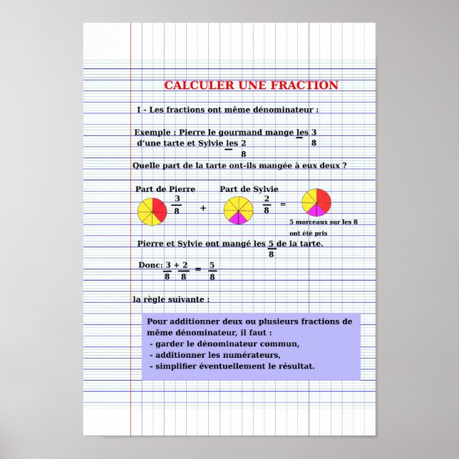 6 eme rechner Fraktion Poster Paper (Matte) (Vorne)