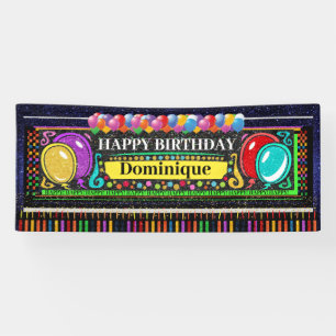6 Foot Birthday Banner Happy Happy