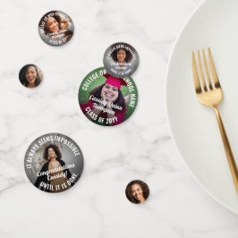 6 Foto Abschluss Inspiration Graduiertenbild Konfetti