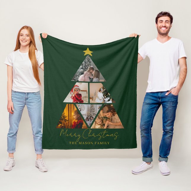 6 Foto Baumform Weihnachten Großeltern Fleecedecke (Von Creator hochgeladen)