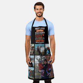 6 Foto Collage Vatertag Funny Get'er Done GRILLEN Schürze