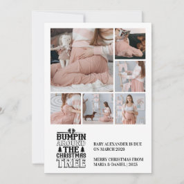 6 Foto Weihnachtsbaum Schwangerschaft Ankündigung