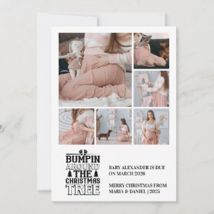 6 Foto Weihnachtsbaum Schwangerschaft Ankündigung