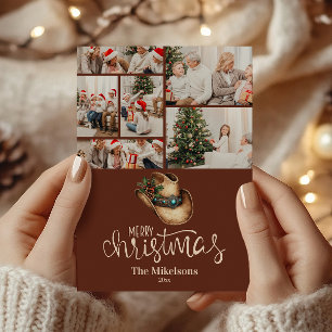 6 Foto Western-Cowboyhut Weihnachten