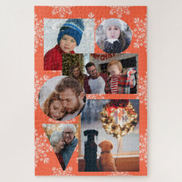 6 Foto Winterkollektion Puzzle