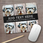 6 FotoCollage 2 Zeilen Text — CAN Schwarz bearbeit Mousepad<br><div class="desc">Eine Collage von 6 quadratischen Fotos mit 2 Textzeilen, die in der Mitte markiert sind. Fügen Sie "GRANDPA" oder "DADDY" mit dem Foto der Kinder hinzu und machen Sie ein niedliches Medaillon für die Familie. Fügen Sie Ihre Lieblings-Bilder zu dieser lustigen Vorlage. Sie können quadratische Fotos oder beliebige Foto für...</div>