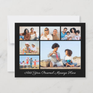 6 Fotocollage Ihre eigene Grußkarte hinzufügen Karte