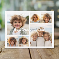 6 FotoCollage Optionaler Text — Farbe bearbeiten