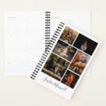6 FotoCollage Personalisiert Planer<br><div class="desc">Personalisieren Sie mit 6 Fotos und Ihrem Namen oder Geschäftstitel auf der Rückseite. 
Herrliche Fotos von Matheus Bertelli</div>
