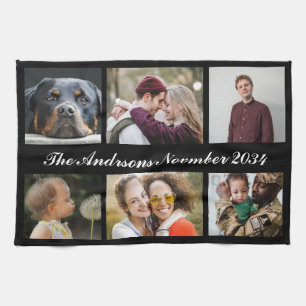 6 Fotos Collage instagram Großmutter Küchenwäsche  Geschirrtuch