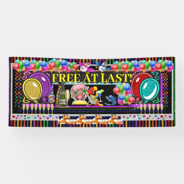 6 Fuß GRATIS AUF LETZTES Banner (Horizontal)