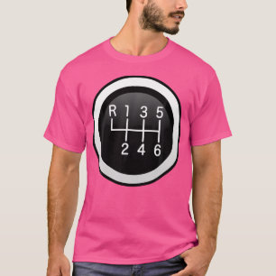 6-Gang-Schaltgetriebe-Autorennwagen T-Shirt