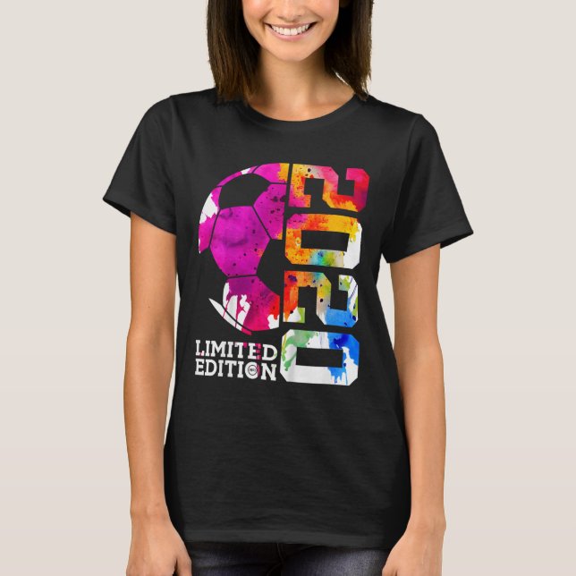 6. Geburtstag Fußball Limitierte Edition 2020  T-Shirt (Vorderseite)