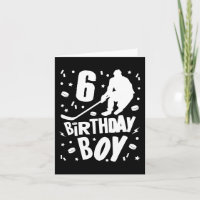 6. Geburtstag Junge Eishockey Kinder 6 Jahre altes