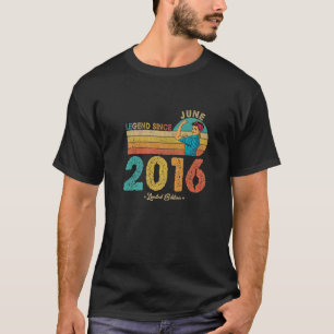 6. Geburtstag Juni 2016 Legend Seit 2016 6 Jahre T-Shirt