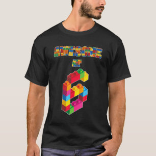 6. Geburtstag Phantastisch in einem 6 Jahre alten T-Shirt